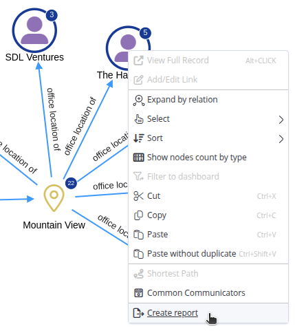 Context menu